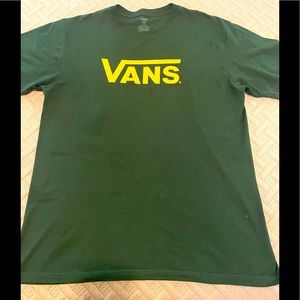 Vans Logo Tee- Size Large